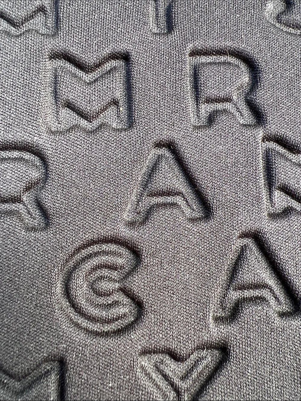 Marc by Marc Jacobs Black Embossed Logo Tech Sleeve